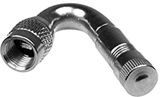 Gatuida 45 Grad Ventilverlängerung Adapter Für Auto Motorrad Roller Fahrrad Metall Silbern Universell Einsetzbar Installieren