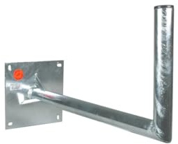 HDSAT Braccio angolato, 60 cm, diametro 50 mm, attacco antenna Parabola