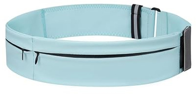 Bauchtasche Sport Hüfttasche Damen Herren Tasche Bauchtasche Reise Laufen Gürtel Reißverschluss UK, blau, Leichtgewichtig
