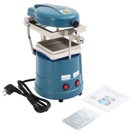 Aleación De Aluminio Dental Formando Máquina - 1000W Calefacción Uniforme Moldeo Preciso Para Clínica Dental Laboratorio Fabricación De Ortesis Y Pastillas