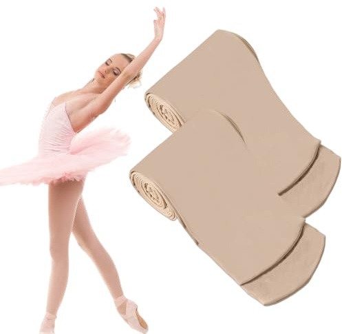 YUPZAR Leotardo Danza Niña 80 Den Mallas Ballet Niñas Leggings Sin Pie Elástico Opaque Color Piel Ropa Danza Clásica Gimnasia Rítmica Niñas 140–160 cm