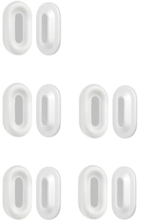 Muuookka 5Pack Magnetic Remote Control Holder Wall Mount 5Pack Magnetic Remote Control Holder Silicone Remote Organizer Holder for TV, Ceiling Fan Air Conditioner
