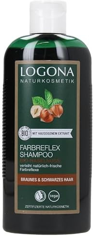Champu Reflejos Avellana Bio Vegan 250ml para Cabello Castano Natural o Tenido Aporta Brillo Intensidad y Nutricion