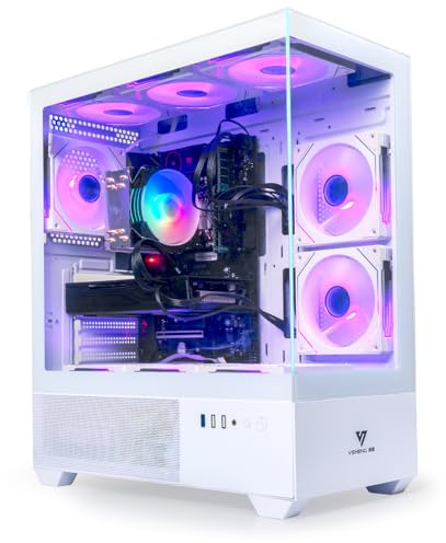 High Performance Gaming PC Desktop, Intel Xeon E5 up to 3.2GHz, NVIDIA RTX 2080 Ti 11GB, 16GB RAM, 512GB NVMe SSD + 1TB HDD, WiFi 6, Bluetooth 5.4, Windows 11 Pro, 4K VR Ready Gaming Computer Tower