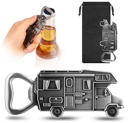 MR.BARWARE Regali per camper, apribottiglie di birra per camper, regali da campeggio per camper