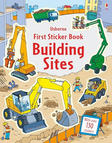 First Sticker Book Building Sites: 1 (First Sticker Books)