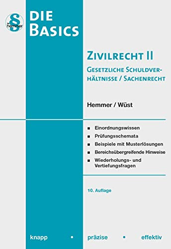 11420 - Skript Basics - Zivilrecht II - Sachenrecht, Gesetzliche Schuldverhältnisse: Gesetzliche Schuldverhältnisse, Sachenrecht (Skripten - Zivilrecht)