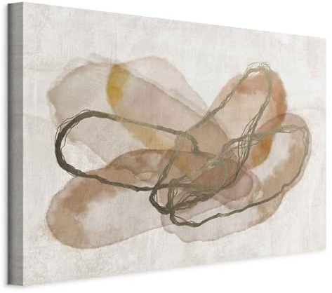murando - Quadro Moderno Acustico per Soggiorno, Astratto, 120x80 cm | Chiodi Inclusi, 1 Pezzo, Pannelli Fonoassorbenti Decorativi, Protegge da Rumori, Produzione Europea