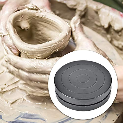 Drehteller Töpfern,Clay For Pottery,Tery Wheel Manual,Elektrische Töpferscheibe Für Kinder,Keramik-Plattenspieler,Lazy Susan Töpferscheibe 17,8 Cm Handgehter (Durchmesser 17,8)
