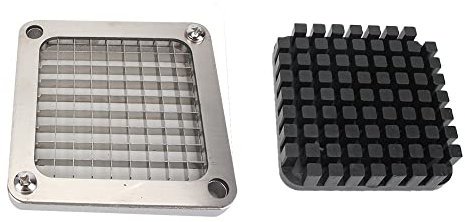 NOPNOG Coupe-frites en Acier Inoxydable, Coupe-croustilles, accessoires de machine à frites (pour frites 10 × 10mm)