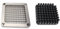 NOPNOG Coupe-frites en Acier Inoxydable, Coupe-croustilles, accessoires de machine à frites (pour frites 10 × 10mm)