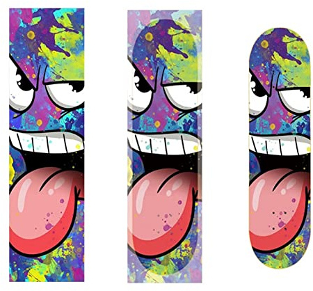 84 * 23cm(33.46X9.45inch) Skateboard Greppband Skateboard Klistermärken Bubble Free Waterproof Longboard Griptape Skateboard Grip Tape AA416 Skateboard Longboard Skateboardklistermärken