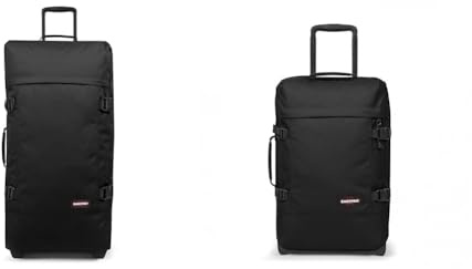 EASTPAK - TRANVERZ L - Koffer, 79 x 40 x 33, 121 L, Black (Schwarz) & TRANVERZ S - Koffer, 51 x 32.5 x 23, 42 L, Black (Schwarz)