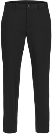 Jack & Jones Jjejaxon Pantalon en Jersey, Noir/Coupe : Slim fit., W46