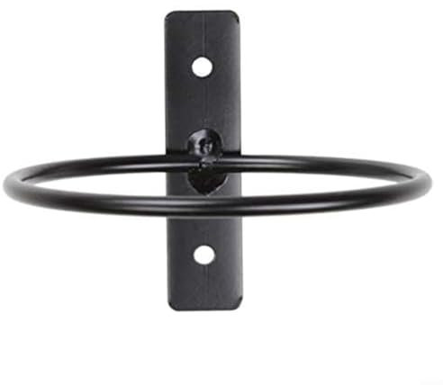 Marchfunny Flower Pot Holder Ring, 4 Pack Metal Wall Mounted Metal Planter-Hangers Ring with Screws for Indoor Use and Outdoor Garden Decor(8in)