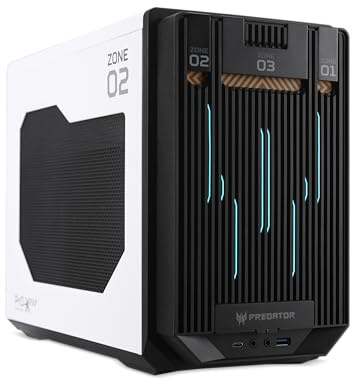 Acer Predator Gaming Case, MI900, Prestazioni di raffreddamento ineguagliabili in un chassis compatto da 15,4L