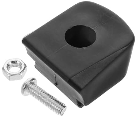 BCOATH Roller Skate Brake Stoppers Replacement Pads Black Rubber Toe Stops Wear-resistant Non-skid Inline Skates Brake Blocks Front Stopper for Roller Skating Safety