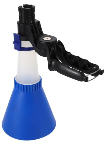 HAPINARY Embudo para Cambio de Aceite Coche Plástico Resistente Embudo para Gasolina Diseño Amplio y Versátil para Motor con Clip de Sujeción