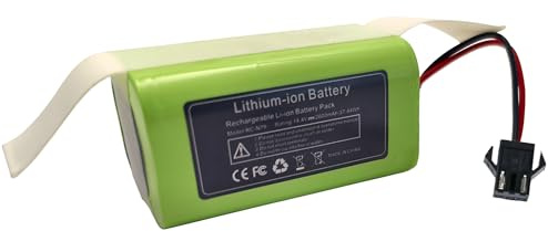 14.4V 2600mAh Batería Repuesto Compatible con Conga Excellence 1090 990 999 950 1790 1990, para IKOHS NETBOT S14 S15, para Eufy RoboVac 11 11S 30 35C, para Ecovacs Deebot N79 N79S DN622