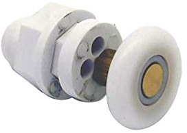 Shower Door Wheels | 19mm, 23mm, 25mm or 27mm | Single Roller | ROLL040 (23mm Wheel)
