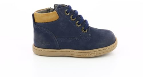 Kickers Unisex barn Tackland Oxford sko, marinblå, 26 EU