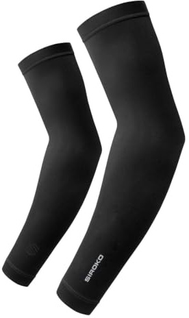 SIROKO Manguitos Ciclismo Manguitos Térmicos Coldblock talla M/L