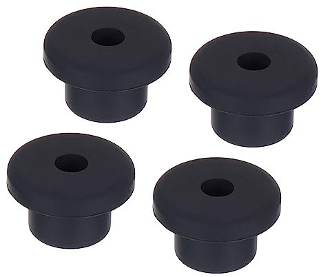sourcing map 4Pcs T Shape Rubber Grommet Mount Dia 15mm ID 6mm H 14mm Seal Protection Cable Grommets Flexible for Cable Pipe