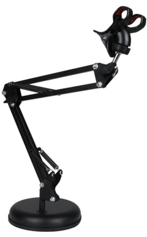 Housoutil Support De Téléphone Portable Robuste avec Clip pour Bureau pour Lenregistrement Et La Rédaction De Blogs