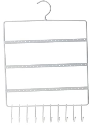 WRITWAA porta orecchini a parete Portaorecchini bianca