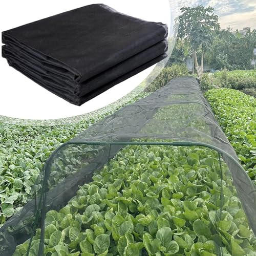 Vogelschutznetz, Insektenschutznetz, gemüsesschutznetz, Pflanzenschutznetz Feinmaschig Für Garten Hochbeet Tunnel, Gartennetz Für Pflanzen gemüses Blumen Gewächshaus3x10m