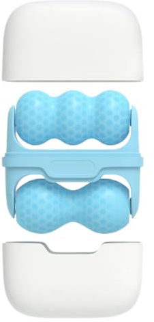Ice Roller Massagegerät, Gesichts-Eisroller Gesichts-Eisroller für die Augen, Eisroller zur Reduzierung von Schwellungen, Schmerzlinderung und bei leichten Verletzungen (Blau)