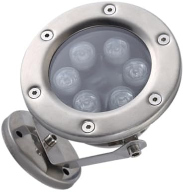 SWOOMEY Luz Subacuática LED Sumergible de Acero Inoxidable para Piscinas y Estanques Resistente al Agua Ahorro Energético para y Unidades Luz Cálida