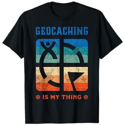 Geocacher Geocaching Suministros Kit Herramientas Baratijas Geocaching Camiseta