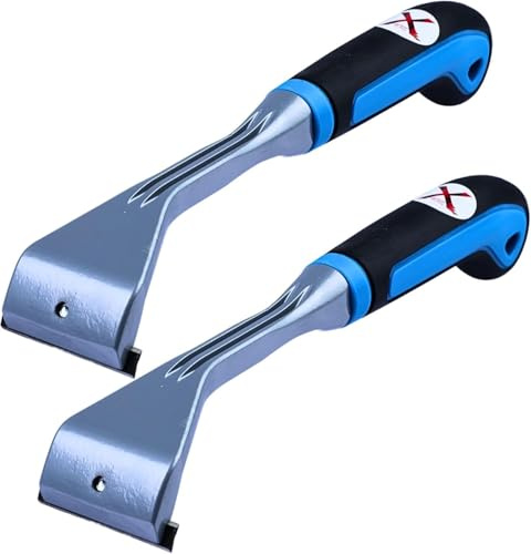 Xcalibur Carbide Paint Scraper – Tungsten Carbide Blade Heavy Duty Scraper Tool for Paint, Glue, Grout & Varnish Removal – Replacement for Bahco Scrapers (Set of 2 50mm Scrapper)