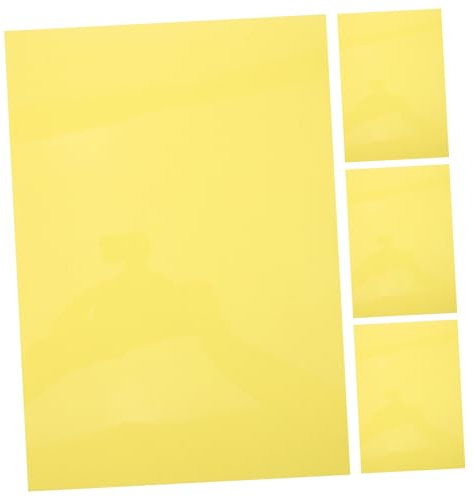 SEWACC Wärmeschrumpfbare Blätter 4 Stück Schrumpffolie Für Papier Schrumpfblätter 20 X 29 cm