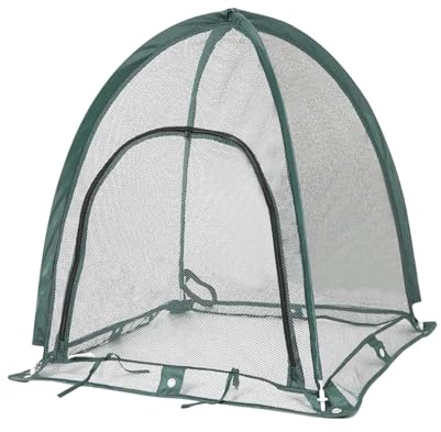 Petit Serre de Jardin Mini Pop up Serre Protection - Petite Serre pour l'hiver en Plein air | Tente Transparente pour Protection Contre Gel, Couverture végétale pour intérieur et extérieur
