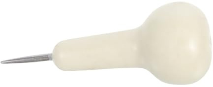 Beaupretty Penna Braille per Scrittura Tattile Strumento Essenziale per Apprendimento Braille Educativi e Formativi Colore Beige per Ciechi e Ipovedenti