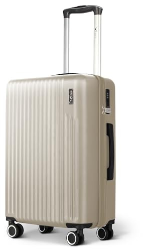 LUGG 40cm Vacay Suitcase ABS Luggage with TSA Indent Lock, Aluminium Trolley Handle, 360° Spinner Wheels, Water-Resistant & Durable Material - Ryanair Underseat Compatible (40 x 20 x 25cm)