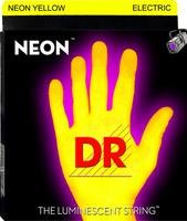 NEON HI-DEF YELLOW Electric Guitar 009-046 / Leuchtstoffsaiten (gelb)