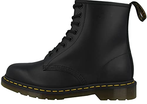 Dr. Martens Herr 8 Eye Boot Springerstövlar, Black Smooth, 41 EU, Svart slät, 41 EU