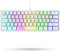 LexonElec K61 60% Prozent Weiß Gaming Tastatur Mini Pc RGB Beleuchtung - UK Layout QWERTY Keyboard - Mechanische Fühlen Ergonomie - Anti-Ghosting Double Shot Tastenkappen - Für Laptop Computer