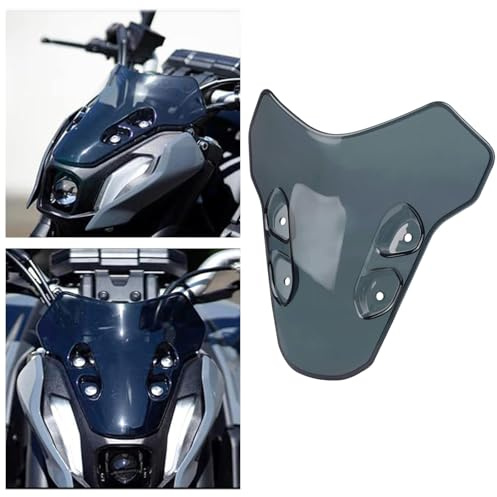 MT-07 2025 Windshield Protection Cover Windscreen Deflector fits for MT07 MT 07 MT-07 2021 2022 2023 2024 2025-Black