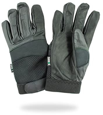 SHOKE - Guantes anticortes policiales Nivel 5 - Guantes de Trabajo policial de Patrulla - Refuerzo de Neopreno en Nudillos - Resistencia al Corte por Cuchilla y abrasión XL