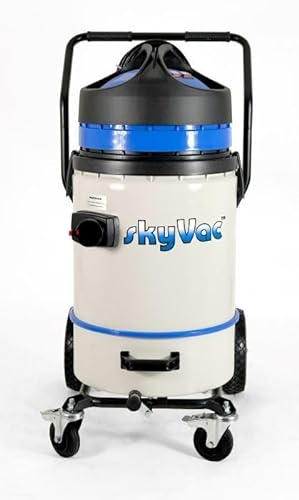 SkyVac Commercial 75, Gutter Vacuum-Vacuum ONLY-New, White