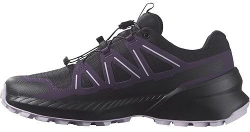 Salomon Speedcross Peak Climasalomon Chaussures Imperméables de trail pour Femme, Fit précis, Protection tout-terrain , Adhérence active, Black, 41 1/3