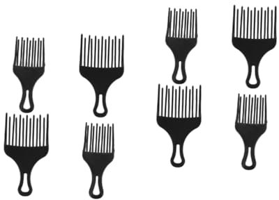 Ipetboom 8piezas Peine De Plástico Para Desenredar De Accesorios Prácticos Para Peinado Para Uso Diario Tipo De Cabello