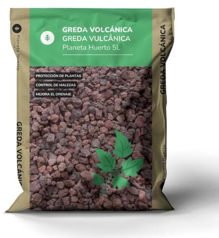 Planeta HUERTO | Greda Volcánica 5 L – Material Ligero para Sustratos y Filtración