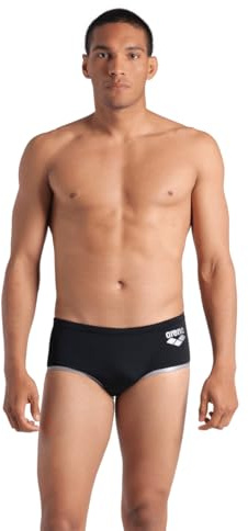 ARENA Herren One Men's Big Logo Low-Waist Swim Short Pool Practice Athletic Swimsuit Schwimm-Slips
