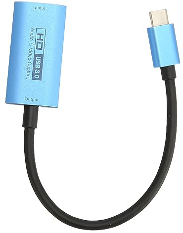 Mtlavishness Video Capture Card avec 1080p 60fps pour Une offrant Une Fonction Ultra Faible Latence et Plug and Play adaptée à la Capture en Ligne Enregistrement en Temps réel