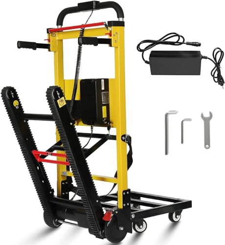 Elektrischer Treppensteiger Rollstuhl Docking Cart, 120W Crawler für Möbeltransport, ideal für Familienlogistik und Lagergebrauch